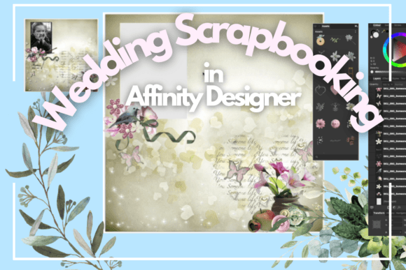 Download Wedding Scrapbooking in Affinity Designer - Affinity designer Collection